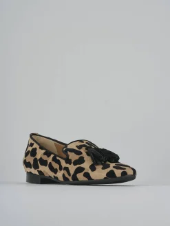 Clearance Ballerine tacco 1cm camoscio Donna Ballerine