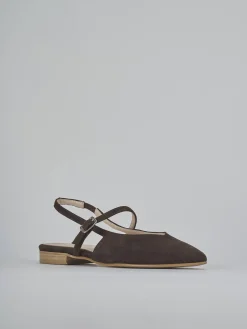 Hot Ballerine tacco 1cm camoscio testa Donna Ballerine