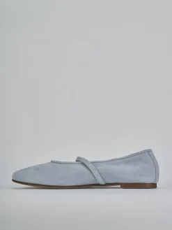 Clearance Ballerine tacco 1cm camoscio Donna Ballerine