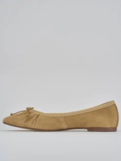 Online Ballerine tacco 1cm camoscio Donna Ballerine