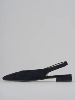 Sale Ballerine tacco 1cm camoscio Donna Ballerine