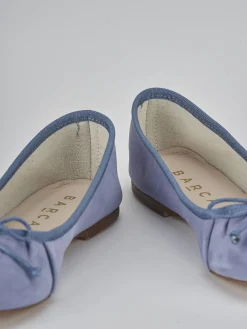 Sale Ballerine tacco 1cm camoscio Donna Ballerine