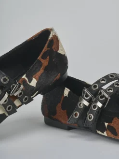 Online Ballerine tacco 1cm cavallino Donna Ballerine