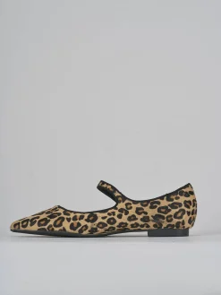 Clearance Ballerine tacco 1cm cavallino Donna Ballerine