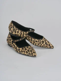 Clearance Ballerine tacco 1cm cavallino Donna Ballerine