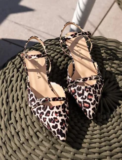 Online Ballerine tacco 2cm cavallino Donna Ballerine