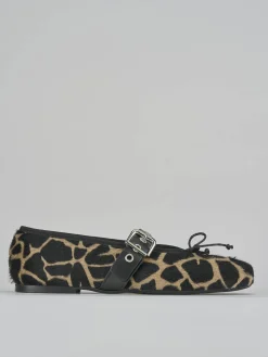 Discount Ballerine tacco 1cm cavallino Donna Ballerine