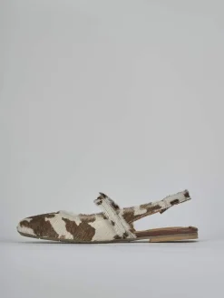 Clearance Ballerine tacco 1cm cavallino Donna Ballerine