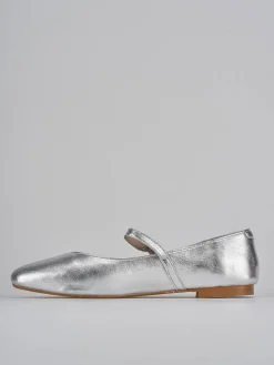 Clearance Ballerine tacco 1cm laminato Donna Ballerine