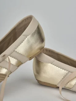 Ballerine tacco 1cm pelle Donna Ballerine