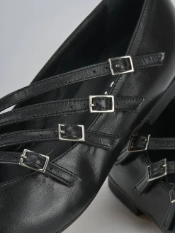 Discount Ballerine tacco 1cm pelle Donna Ballerine