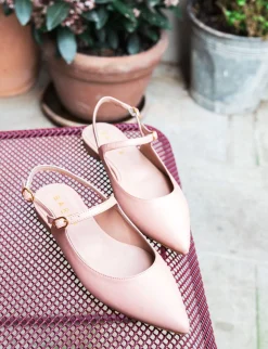 Hot Ballerine tacco 1cm pelle Donna Ballerine