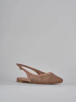 Clearance Ballerine tacco 1cm pelle Donna Ballerine