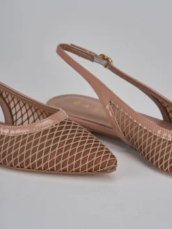 Clearance Ballerine tacco 1cm pelle Donna Ballerine