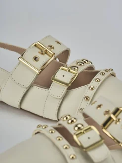 Sale Ballerine tacco 1cm pelle Donna Ballerine