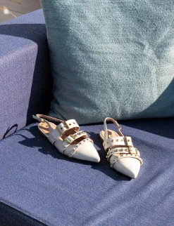 Sale Ballerine tacco 1cm pelle Donna Ballerine