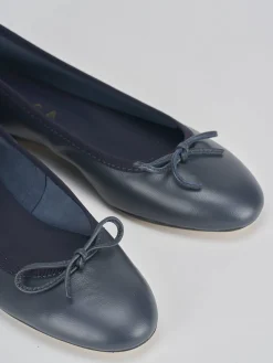 Discount Ballerine tacco 1cm pelle Donna Ballerine