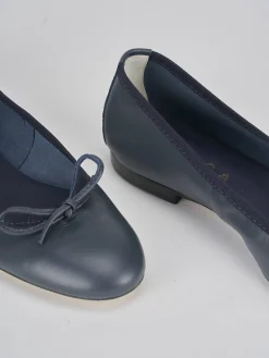 Discount Ballerine tacco 1cm pelle Donna Ballerine