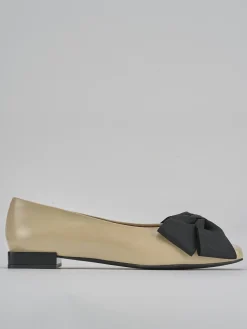 Outlet Ballerine tacco 1cm pelle Donna Ballerine