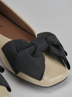 Outlet Ballerine tacco 1cm pelle Donna Ballerine