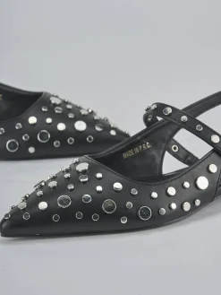 Sale Ballerine tacco 1cm pelle Donna Ballerine