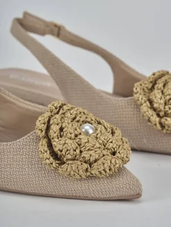 Outlet Ballerine tacco 1cm pelle Donna Ballerine