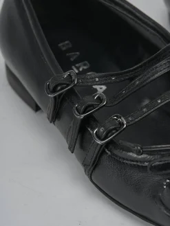 Clearance Ballerine tacco 1cm pelle Donna Ballerine