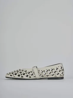 New Ballerine tacco 1cm pelle Donna Ballerine