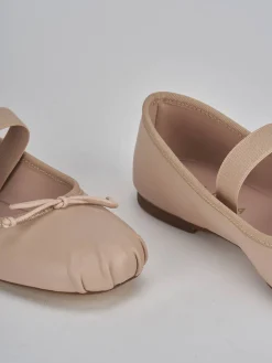 Ballerine tacco 1cm pelle Donna Ballerine