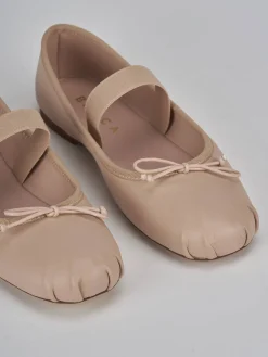 Ballerine tacco 1cm pelle Donna Ballerine