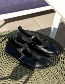 Online Ballerine tacco 1cm pelle Donna Ballerine