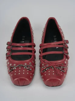 Outlet Ballerine tacco 1cm pelle Donna Ballerine