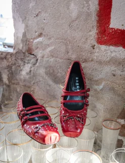 Outlet Ballerine tacco 1cm pelle Donna Ballerine