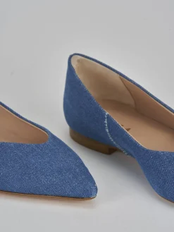 New Ballerine tacco 1cm pelle Donna Ballerine