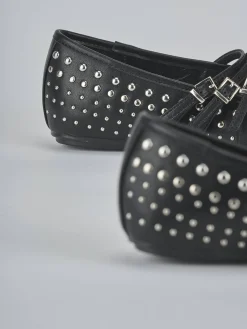 Outlet Ballerine tacco 1cm pelle Donna Ballerine