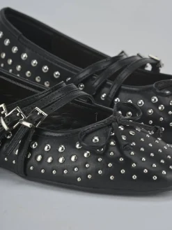 Outlet Ballerine tacco 1cm pelle Donna Ballerine