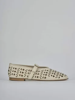 Discount Ballerine tacco 1cm pelle Donna Ballerine