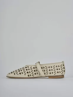 Discount Ballerine tacco 1cm pelle Donna Ballerine