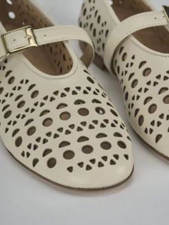 Discount Ballerine tacco 1cm pelle Donna Ballerine