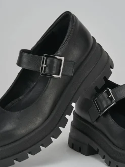 Clearance Ballerine tacco 2cm pelle Donna Ballerine