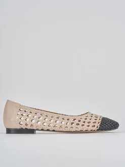 Sale Ballerine tacco 1cm pelle Donna Ballerine