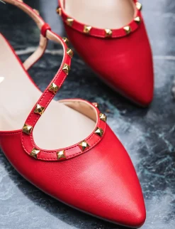 Online Ballerine tacco 1cm pelle Donna Ballerine