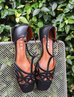 Online Ballerine tacco 1cm pelle Donna Ballerine