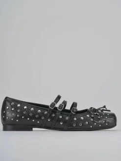 Ballerine tacco 1cm pelle Donna Ballerine