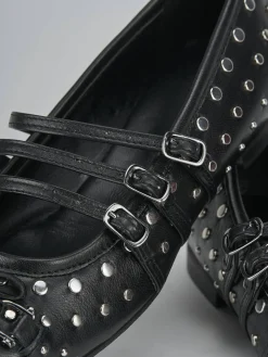 Ballerine tacco 1cm pelle Donna Ballerine