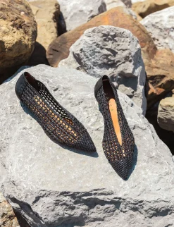 Discount Ballerine tacco 1cm pelle Donna Ballerine