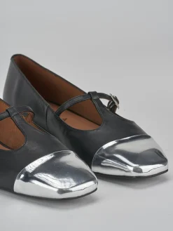 Outlet Ballerine tacco 1cm pelle Donna Ballerine