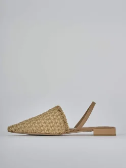 Ballerine tacco 1cm pelle Donna Ballerine