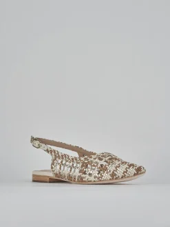 Outlet Ballerine tacco 1cm pelle Donna Ballerine