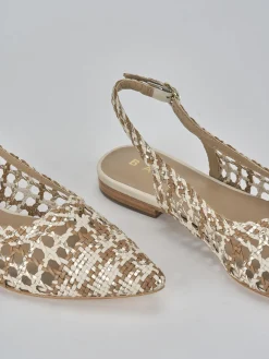 Outlet Ballerine tacco 1cm pelle Donna Ballerine